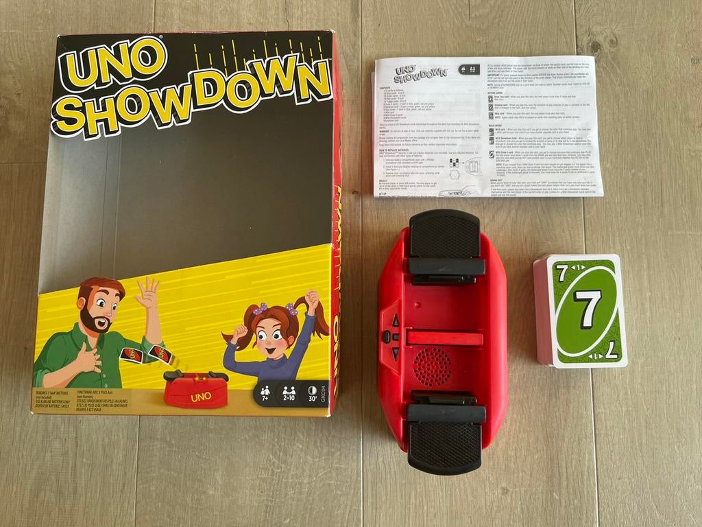 Uno Showdown (perfecte staat), Hobby en Vrije tijd, Ophalen, Zo goed als nieuw