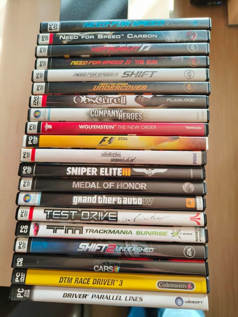 Bundel pc games, Ophalen