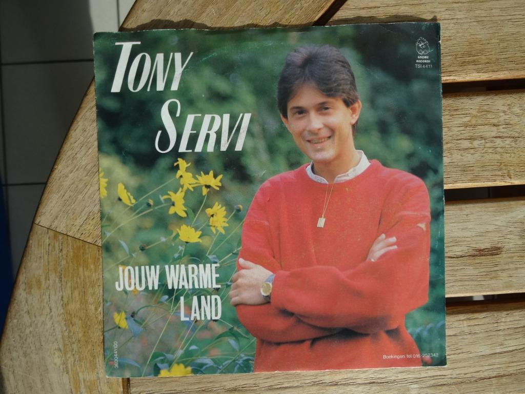 tony servi jouw warme land, Cd's en Dvd's, Ophalen of Verzenden, Zo goed als nieuw, Levenslied of Smartlap