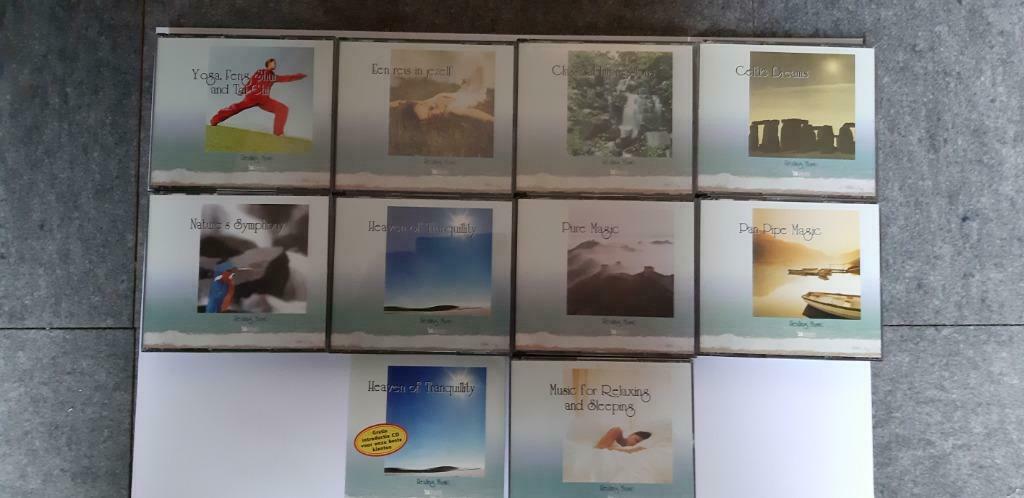 9 X 3 CD boxen Healing Music, Enlèvement ou Envoi, Autres genres, Coffret