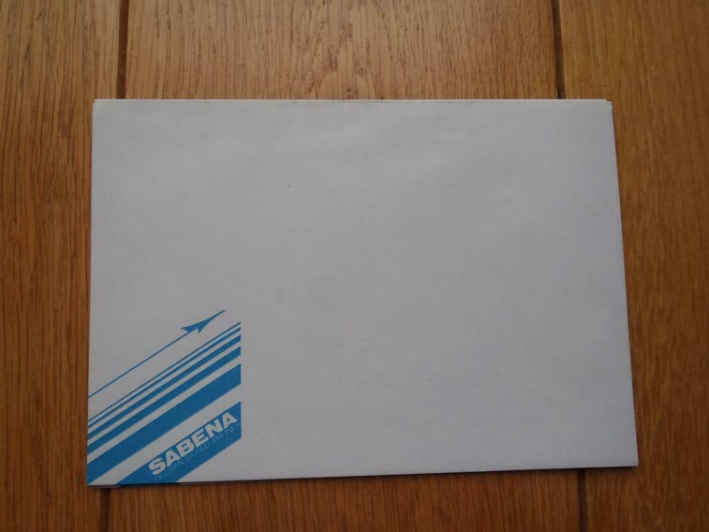 omslag Sabena, Ophalen of Verzenden, Nieuw, Overige typen