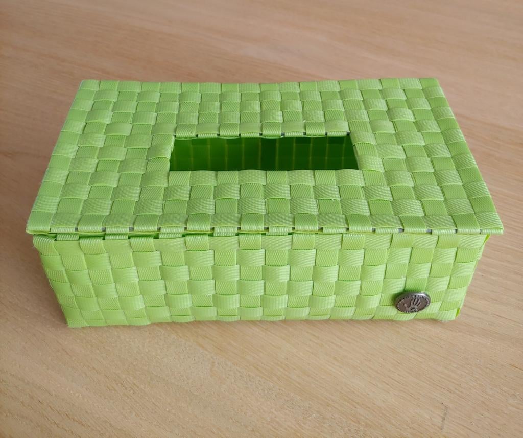Tissue box / zakdoekhouder, Ophalen, Zo goed als nieuw, Rechthoekig