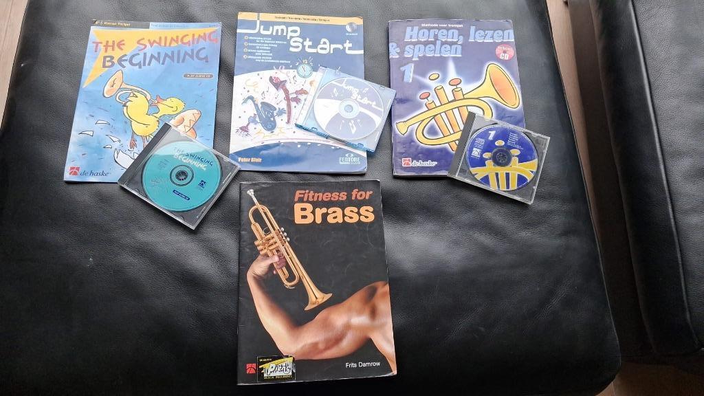 lesboeken voor de beginnende trompettist, Muziek en Instrumenten, Ophalen, Gebruikt, Overige typen