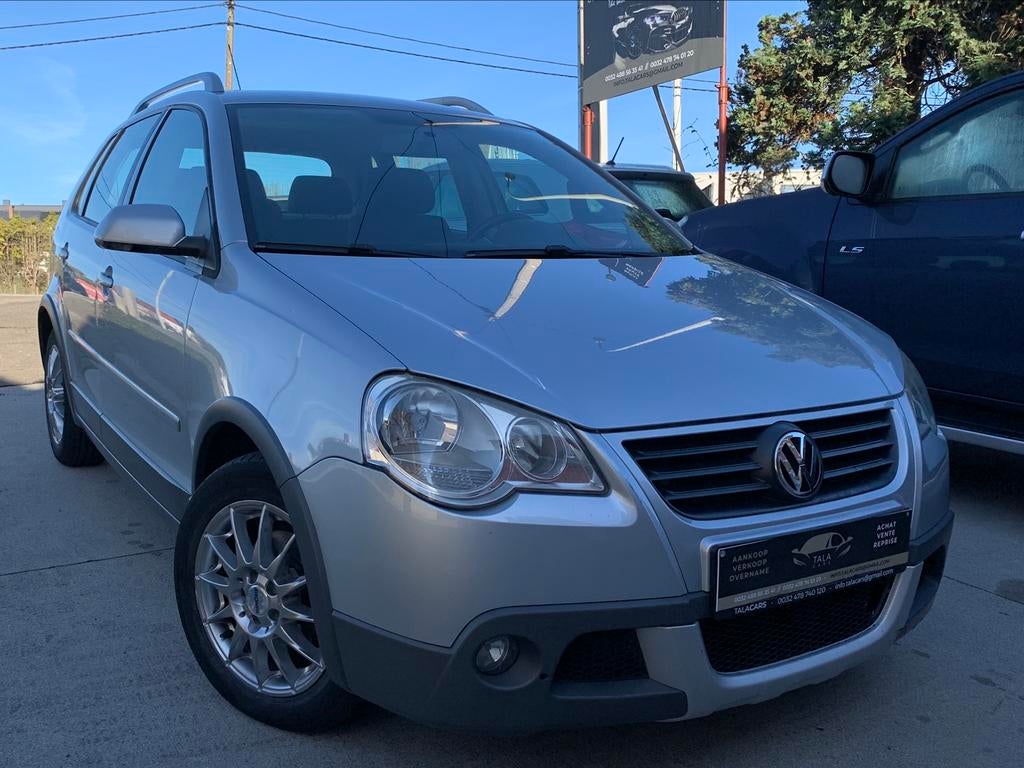 Volkswagen Polo Cross 1.4 TDI **Airco - Jantes - garantie**, Argent ou Gris, Achat, 129 g/km, Entreprise