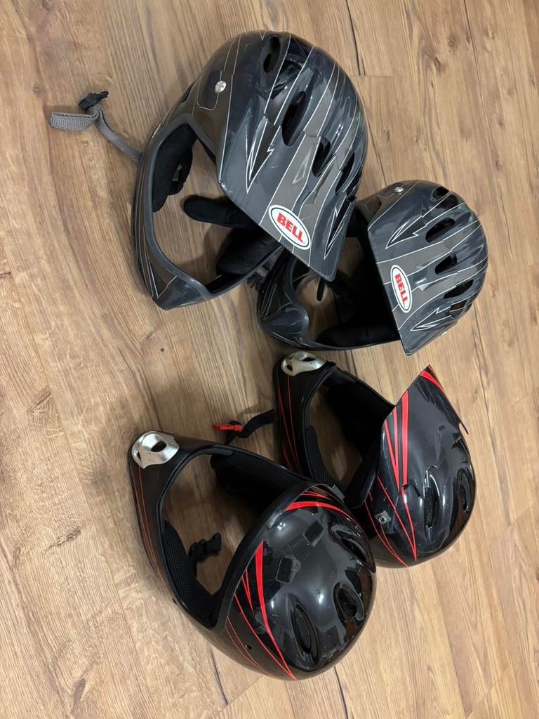 Lot de casques VTT, Ophalen, Gebruikt