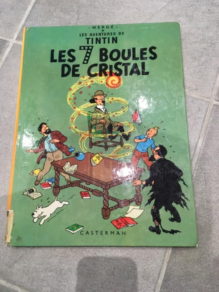 BD TINTIN - Les 7 boules de cristal B39 1970/71, Enlèvement ou Envoi