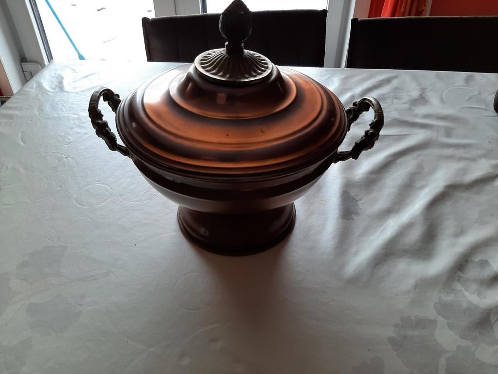 Legumier en cuivre, Enlèvement ou Envoi, Cuivre
