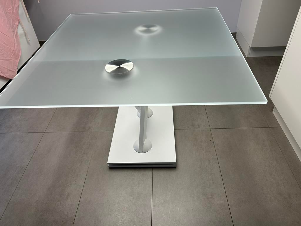Table salle a manger Roche bobois, Enlèvement, Utilisé, Verre
