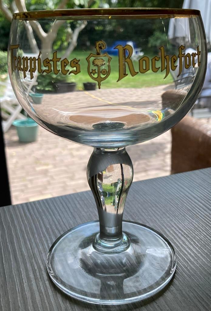 Glas Trappistes Rochefort, Verzamelen, Ophalen of Verzenden, Zo goed als nieuw
