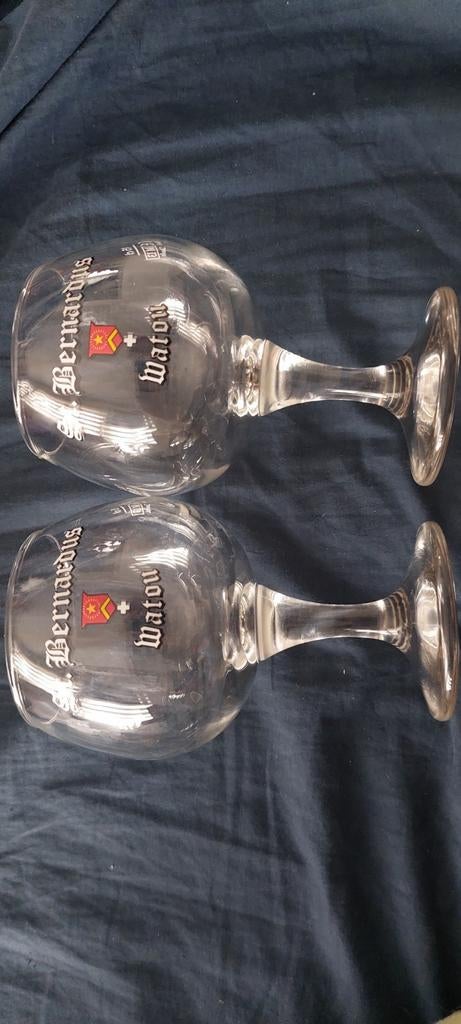 2 verres St bernardus watou, Collections, Enlèvement ou Envoi, Comme neuf