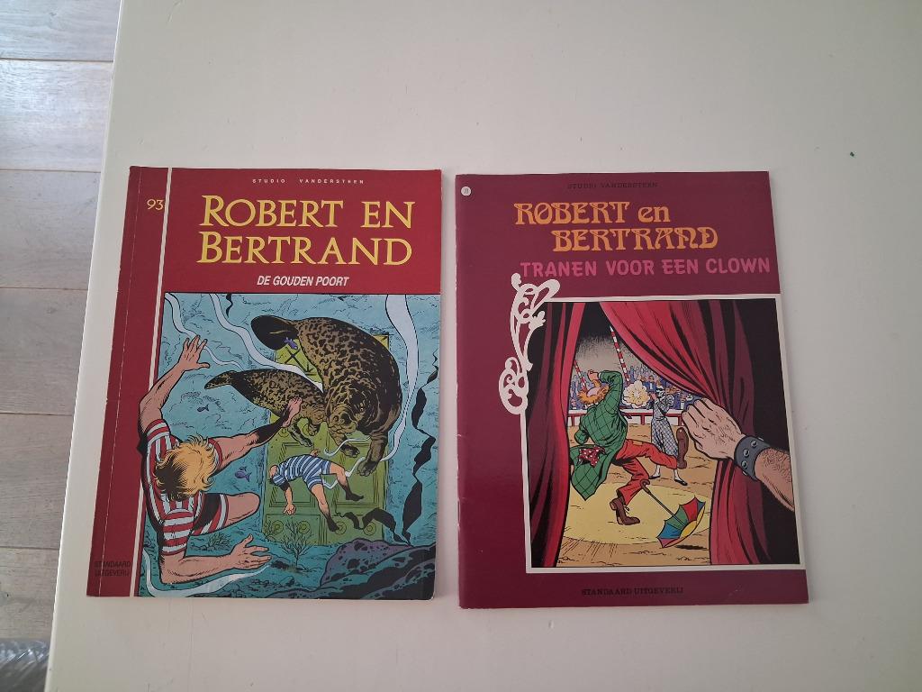 Willy Vandersteen : Strips Robert en Bertrand, Ophalen of Verzenden