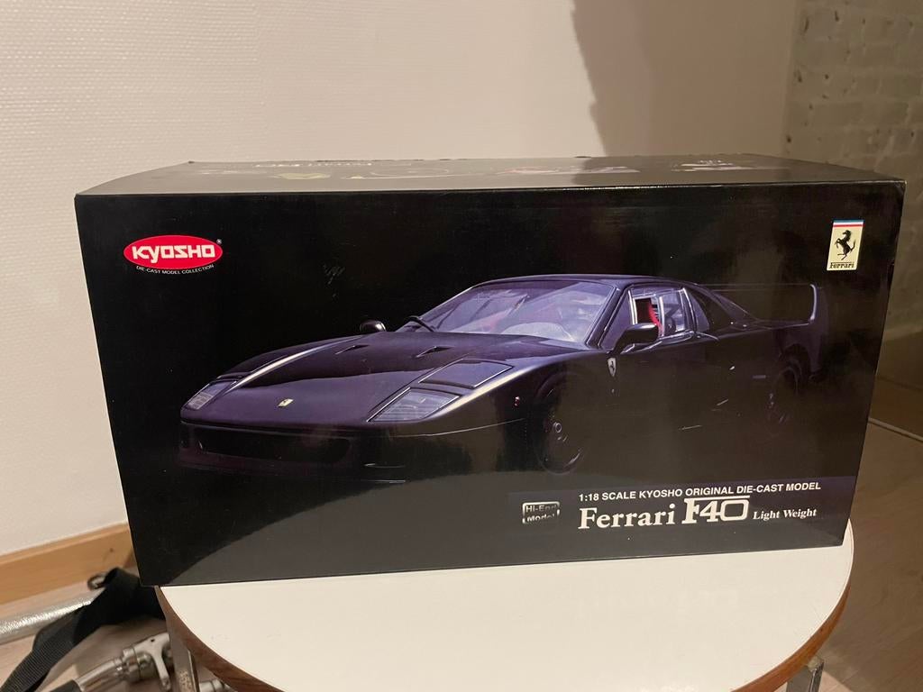 Kyosho f40, Hobby en Vrije tijd, Modelauto's | 1:18, Ophalen of Verzenden, Nieuw, Auto, Kyosho