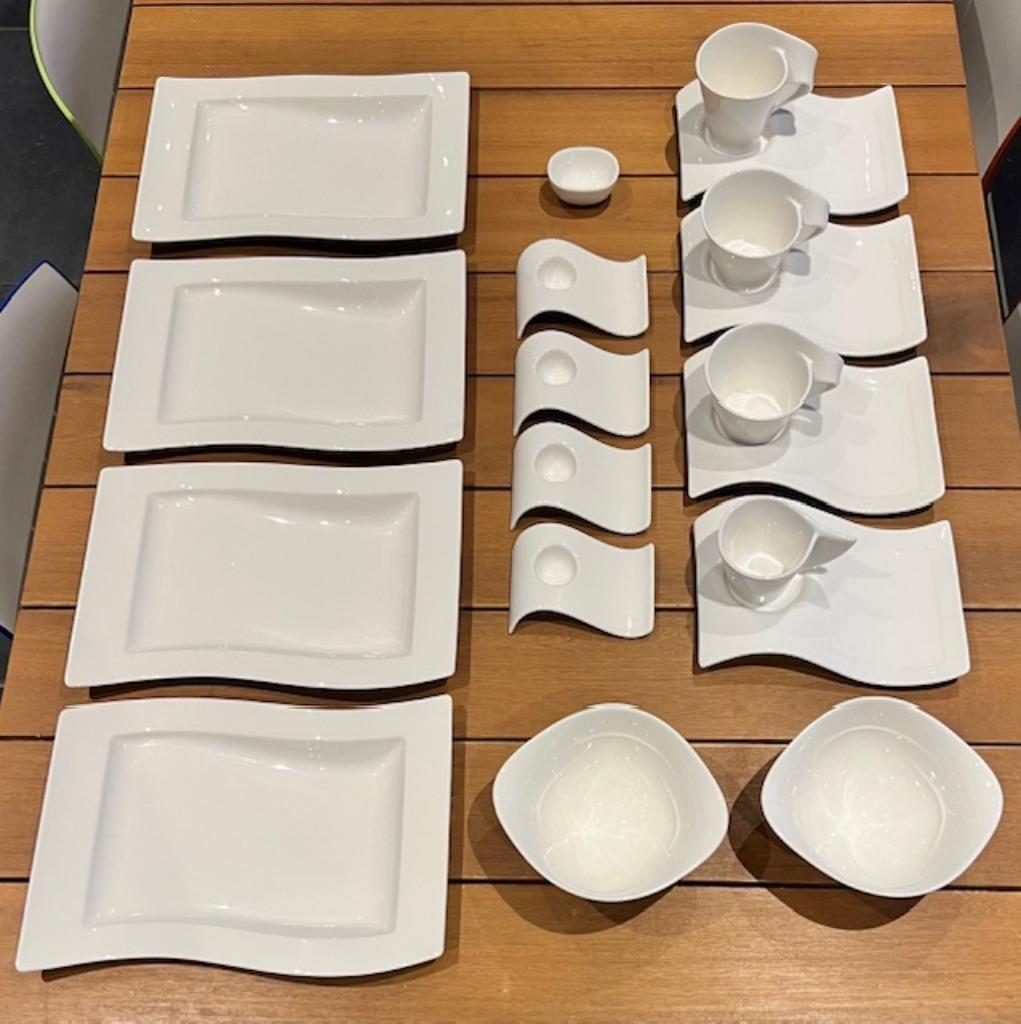 Villeroy & Boch New Wave, Ophalen, Zo goed als nieuw, Overige stijlen, Porselein
