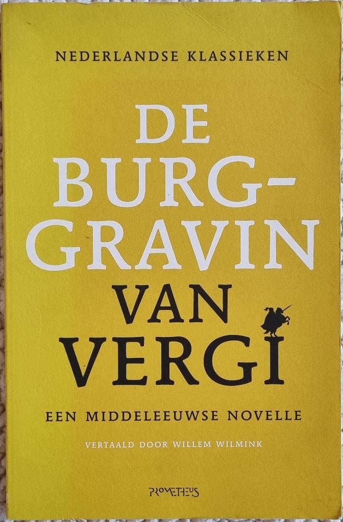 De burggravin van Vergi - Een middeleeuwse novelle - 2009, Enlèvement ou Envoi, Comme neuf, Pays-Bas, Willem Wilmink