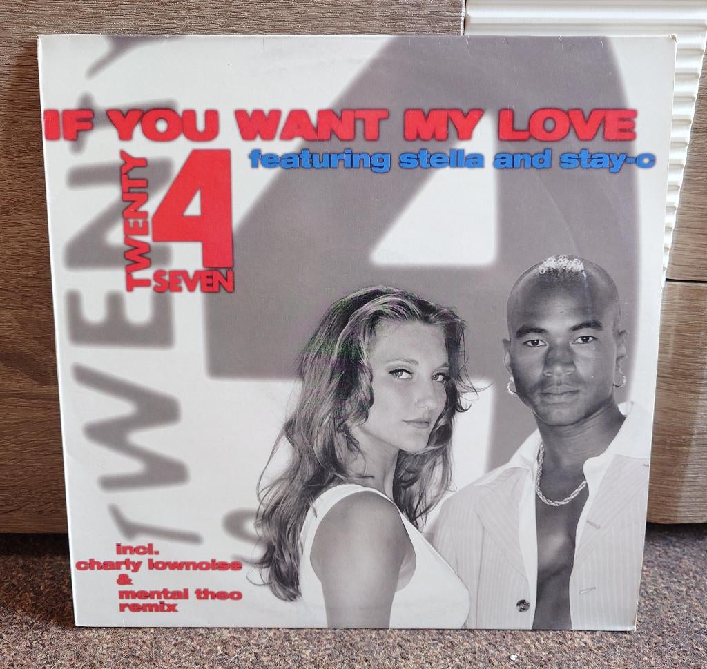 Twenty 4 Seven – If You Want My Love (12'' Vinyl), CD & DVD, Vinyles | Dance & House, Envoi, Comme neuf, 12 pouces, Dance populaire