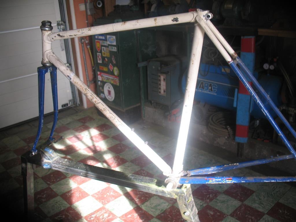 Retro stalen koersfiets kader maat 53.50 cc, Fietsen en Brommers, Ophalen of Verzenden, Gebruikt, Frame