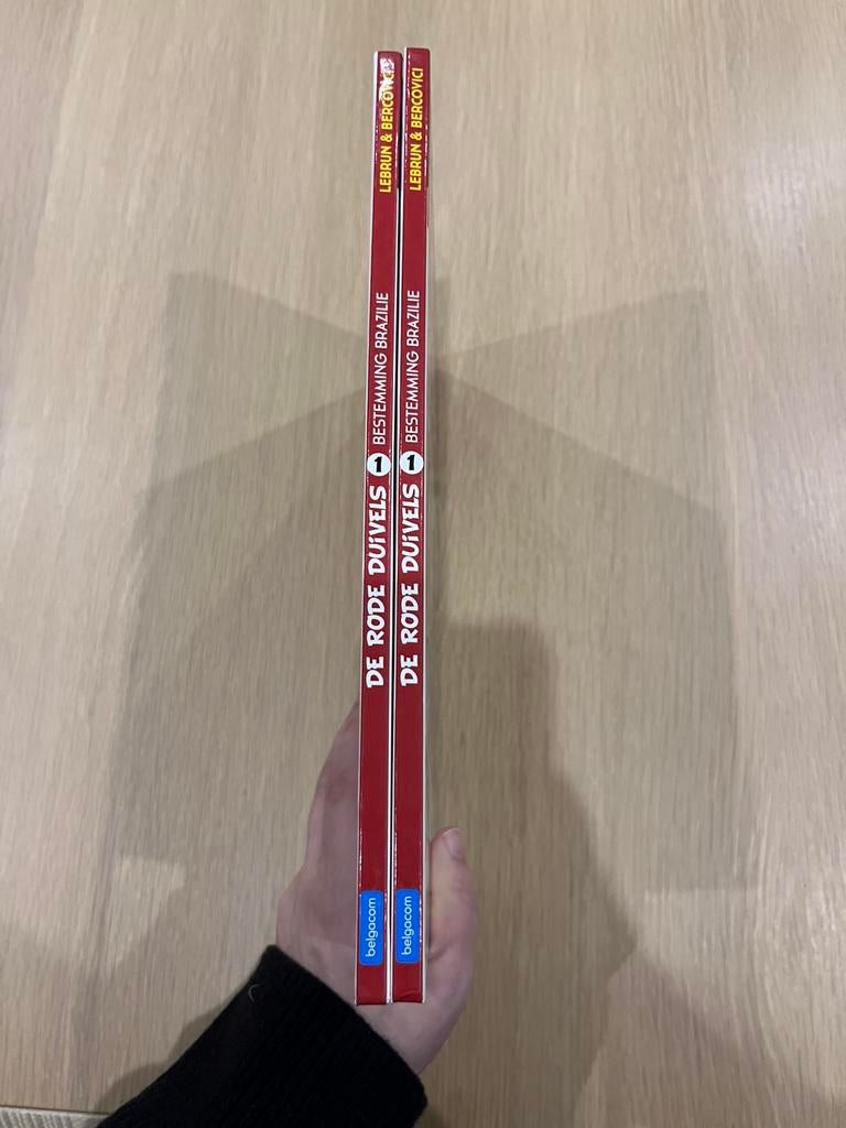 De Rode Duivels - 2x1 - uitgave Belgacom, Boeken, Stripverhalen, Meerdere stripboeken, Ophalen of Verzenden