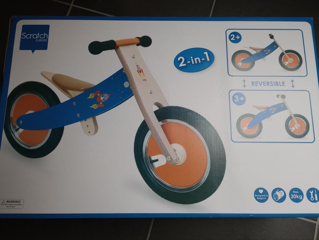 Loopfiets vanaf 2 tot 5/ 6 jaar, Kinderen en Baby's, Speelgoed | Buiten | Voertuigen en Loopfietsen, Ophalen of Verzenden, Nieuw