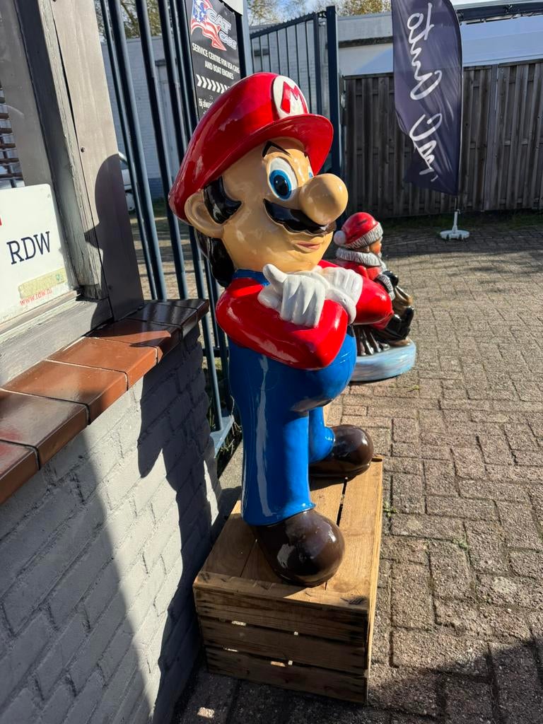 Grande statue de Mario Bross XL, Enlèvement, Comme neuf, Fantasy
