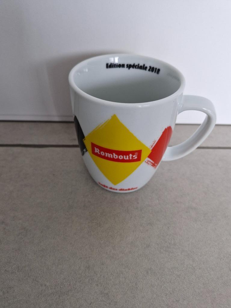 mok Rombouts Speciale editie 2018 Koffie van de Duivels, Enlèvement ou Envoi, Comme neuf, Tasse(s) et/ou soucoupe(s)