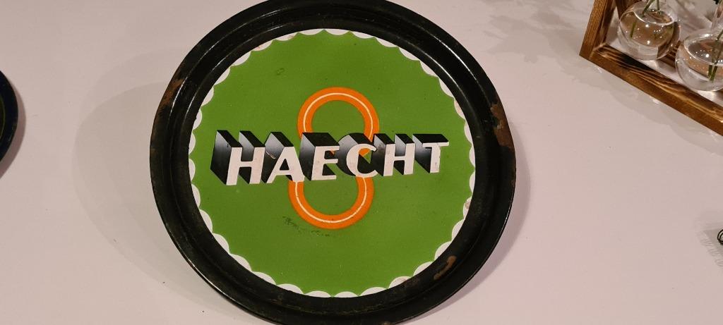 haecht 8 Emaille plateau bierplateau, Enlèvement ou Envoi