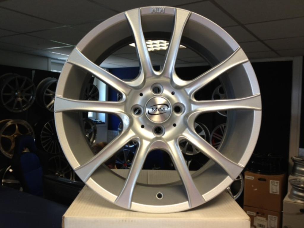 NIEUWE set 17 inch 4x100 aluminium MIM sportvelgen div autos, Auto-onderdelen, Banden en Velgen, Velg(en), Nieuw, 17 inch, Ophalen of Verzenden