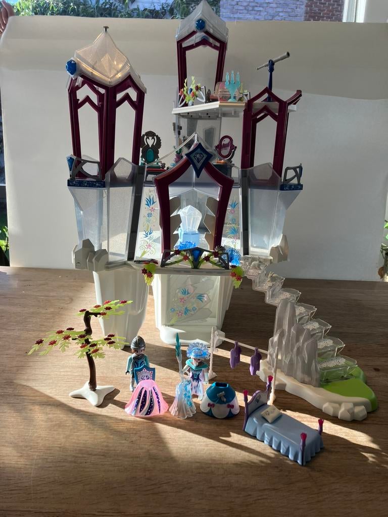 Playmobil frozen ijskasteel, Kinderen en Baby's, Ophalen, Zo goed als nieuw