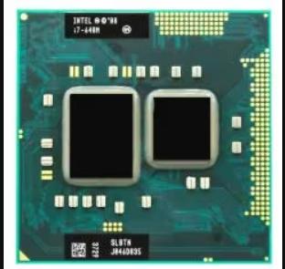 Intel Core i7 640m 2,8 GHz met Socket PG 988