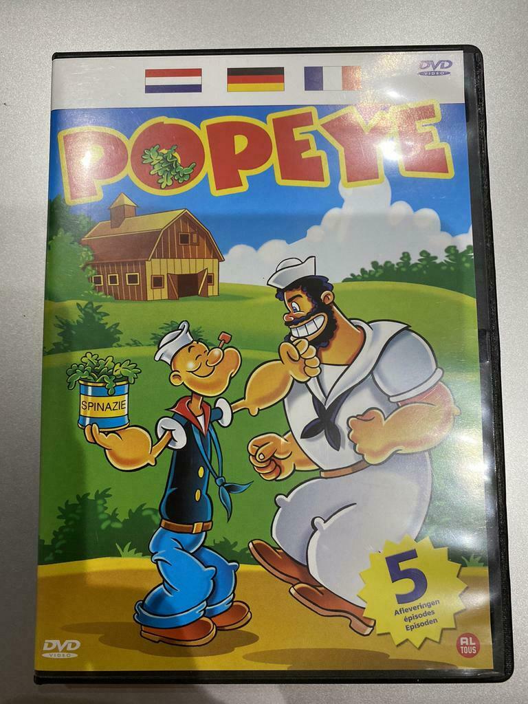 DVD Popeye, À partir de 6 ans, Enlèvement ou Envoi, Européen, Dessin animé