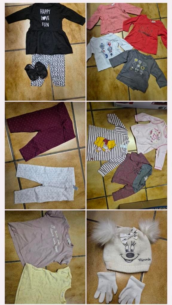 Kledingset voor meisjes maat 3 maanden, Kinderen en Baby's, Babykleding | Baby-kledingpakketten, Gebruikt, Maat 62, Ophalen