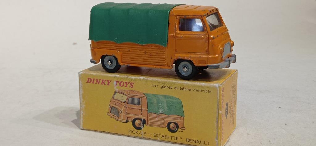 DINKY TOYS FRANCE RENAULT ESTAFETTE BÂCHÉE REF 563, Enlèvement ou Envoi, Utilisé, Bus ou Camion, Dinky Toys