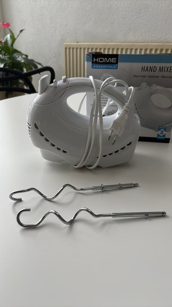 Batteur à main - crochets à pétrir uniquement, Enlèvement ou Envoi, Utilisé