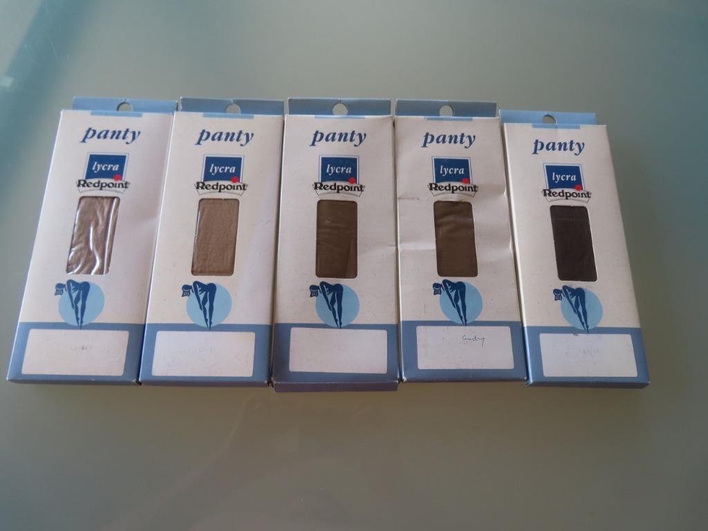 NIEUW : Panty Redpoint Lycra (Lot van 5 paar) Maat : 40 (med, Overige typen, Bruin, Nieuw, Ophalen of Verzenden
