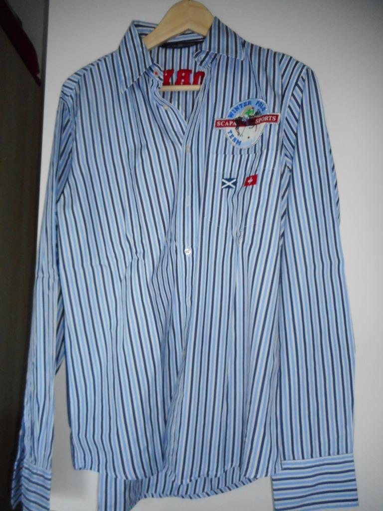 Hemd Scapa Sports, Blauw, Scapa Sports, Ophalen of Verzenden, Zo goed als nieuw