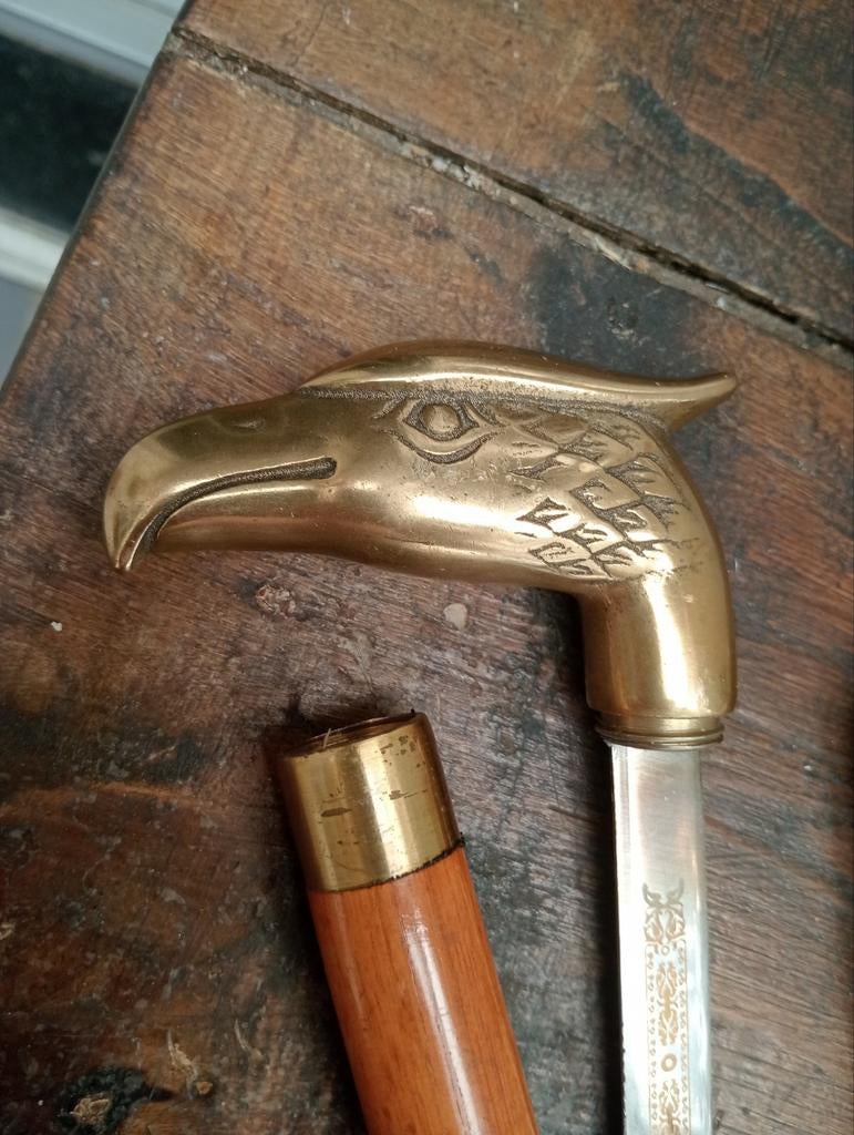 Canne aigle.  couteau .  90 cm, Enlèvement ou Envoi