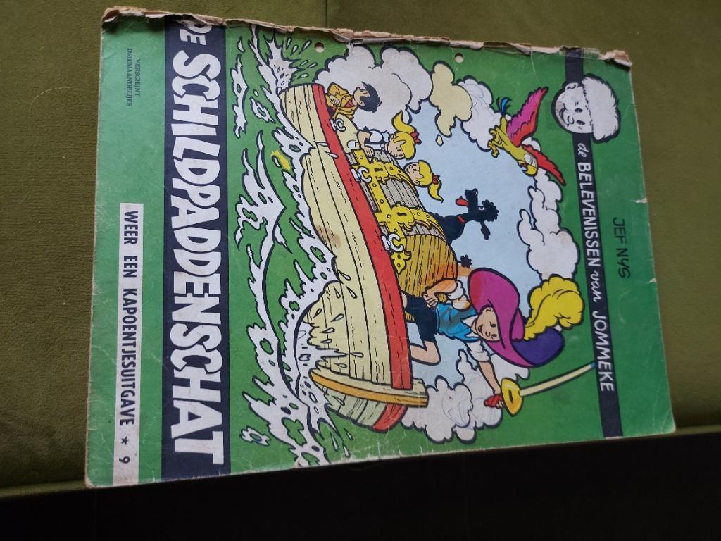 Lot zwart - wit jommekes strips 16 stuks, Plusieurs comics, Enlèvement, Utilisé, Jef Nys
