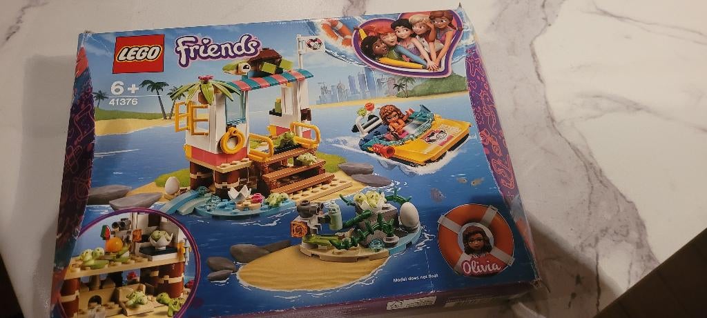 Lego Friends La mission de sauvetage des tortues 41376, Enfants & Bébés, Jouets | Duplo & Lego, Enlèvement, Utilisé, Ensemble complet