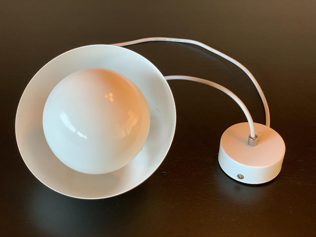 Hanglamp wit te koop. IGS!, Enlèvement ou Envoi, Comme neuf, Métal, Modern
