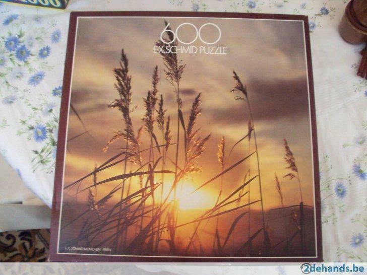 fx schmid vintage puzzel 600 de dageraad, Ophalen of Verzenden, Nieuw