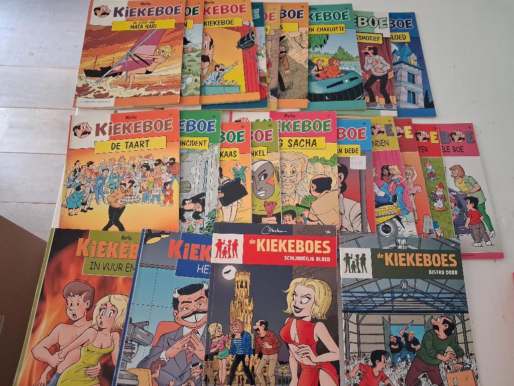 Strips Kiekeboe, Ophalen of Verzenden