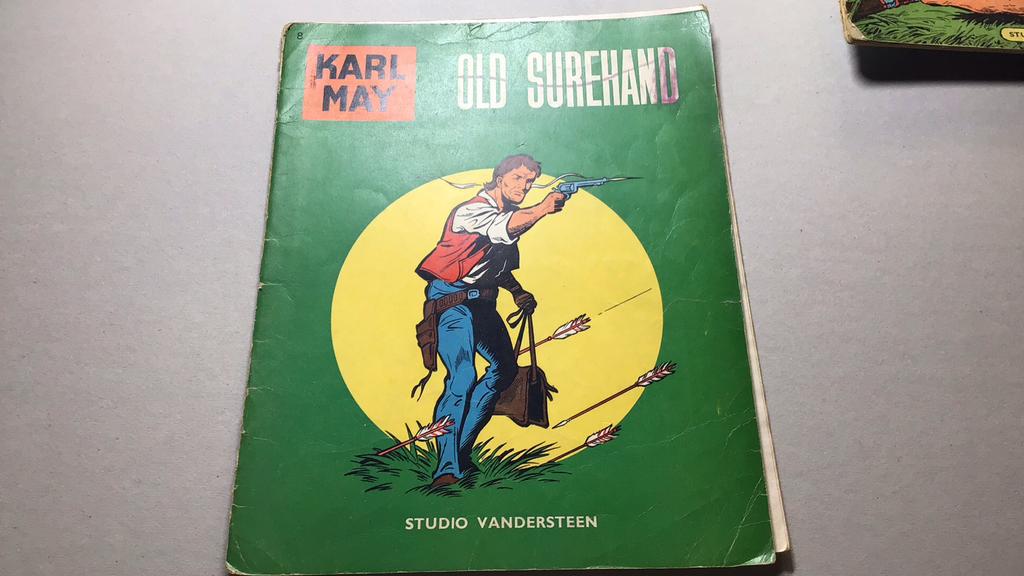 Karl may(z2), Boeken, Eén stripboek, Ophalen of Verzenden, Gelezen, Willy Vandersteen