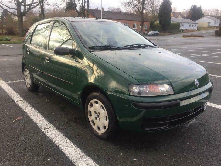 Fiat Punto 1242cc Essence, Autos, Fiat, Entreprise, Punto, Essence, Euro 3, Autre carrosserie, 5 portes, Boîte manuelle, Vert