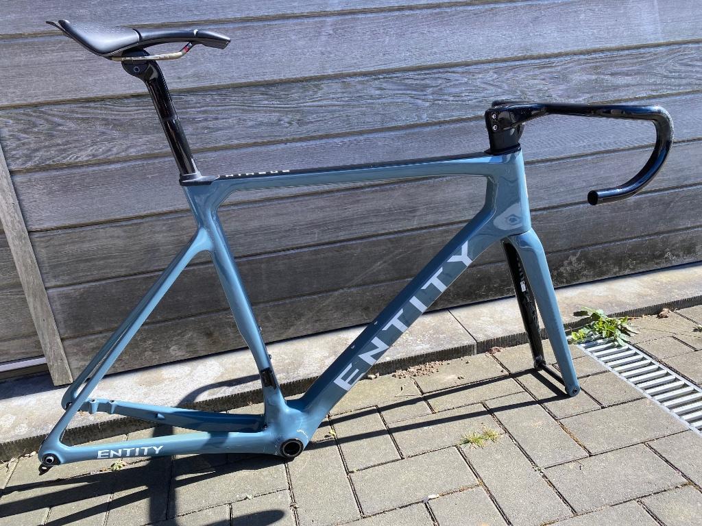 Entity Nimbus frameset L - prijs verlaagd - doe een bod!, Fietsen en Brommers, Fietsonderdelen, Gebruikt, Frame, Carbon, Racefiets