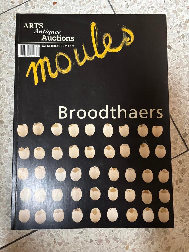 Broodthaers Moules, livre d'art A4, broché, Enlèvement ou Envoi, Comme neuf, Henri Bounameaux, Sculpture