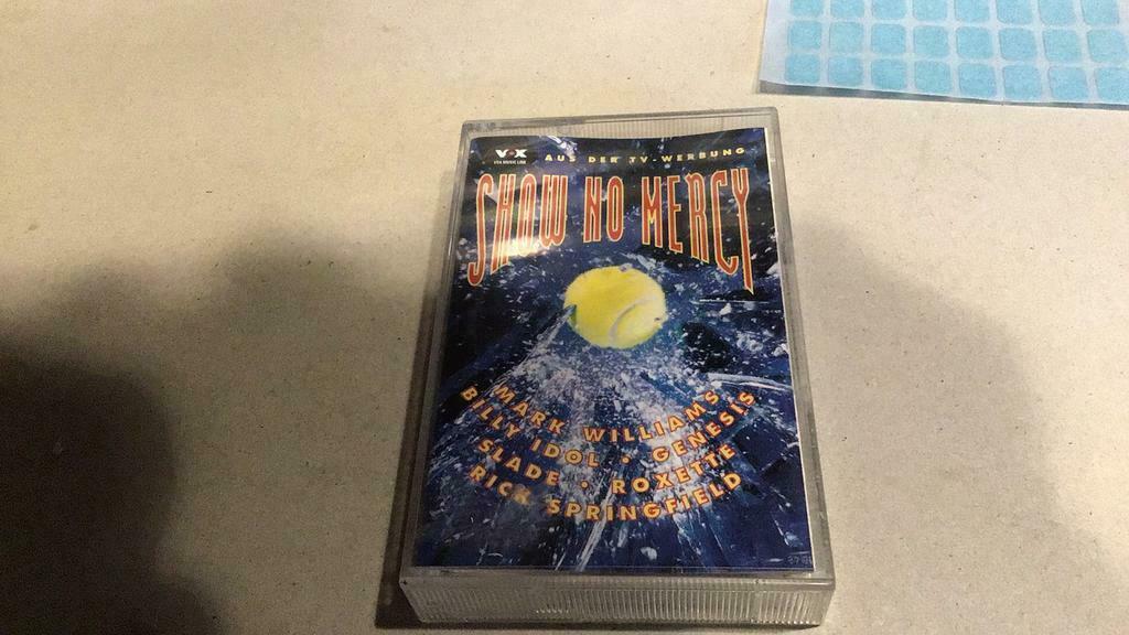 Show no mercy (M1), Cd's en Dvd's, Cassettebandjes, Gebruikt, Ophalen of Verzenden, Origineel, 1 bandje