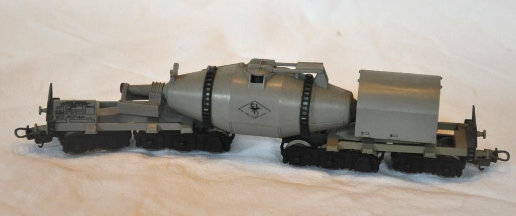 wagon conteneur plastique vintage (4), Collections, Enlèvement ou Envoi, Utilisé, Train, Modèle réduit