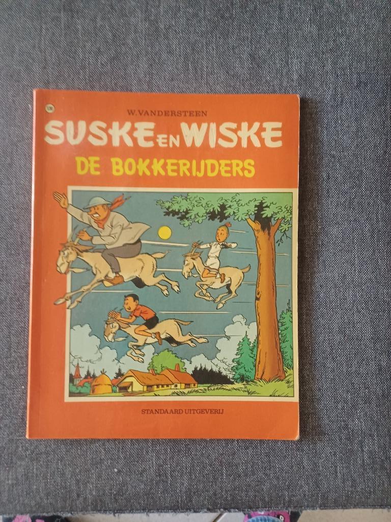 Suske en wiske nr 136. De bokkerijders eerste druk, Boeken, Gelezen, Willy Vandersteen, Eén stripboek, Ophalen of Verzenden