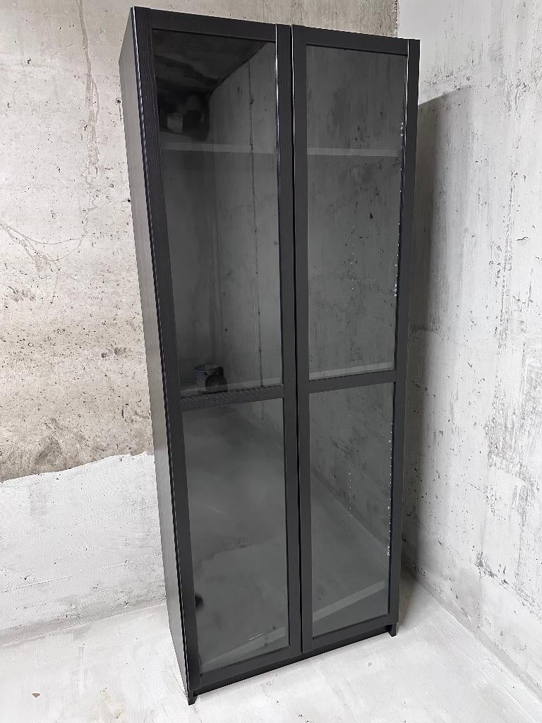 Ikea kast met glazen deuren, Ophalen, Met plank(en), 200 cm of meer, 50 tot 100 cm