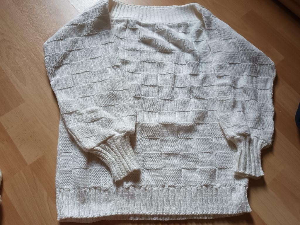 Witte trui maat 164, Ophalen of Verzenden, Zo goed als nieuw
