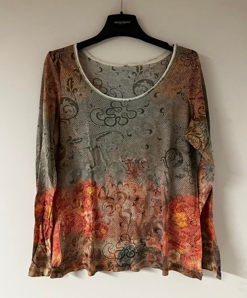 Pull coloré à manches longues, Taille 38/40 (M), Enlèvement ou Envoi, Autres couleurs, Comme neuf